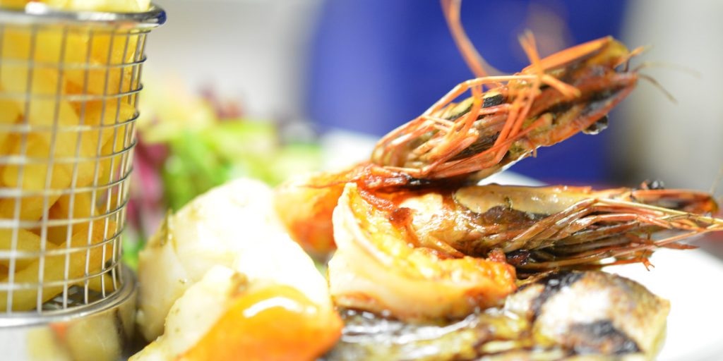 A seafood dish from The Mermaid's kitchen